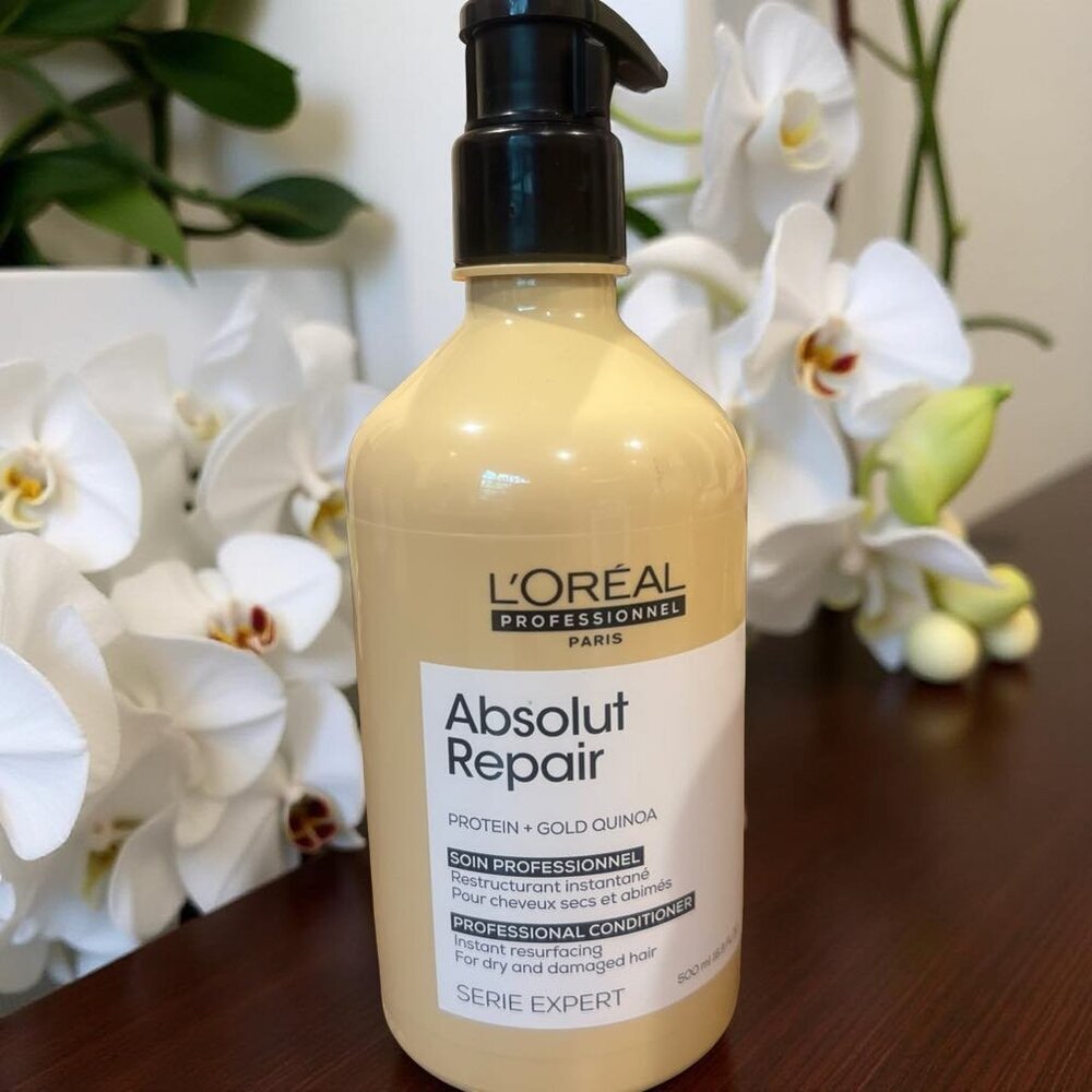 L'oreal Prof Paris  Absolut Repair Protein Gold Quinoa Conditioner 16.9 oz